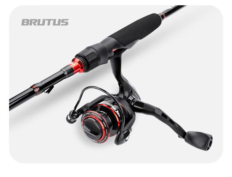 KastKing Lure Rod Set, Brutus Spinning Reel Set, Long-Casting Complete Fishing Rod Set, Topmouth Culter Rod 14