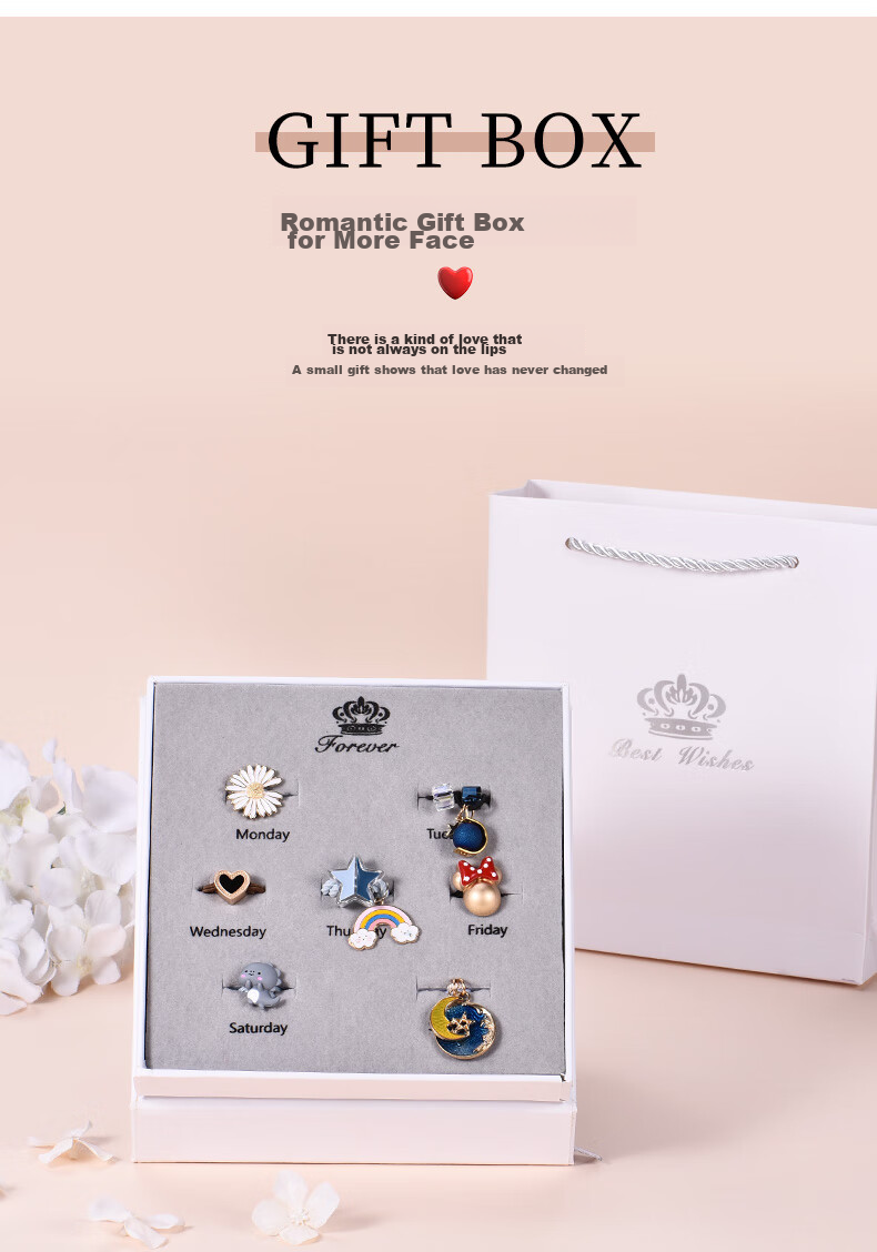 Dijing Hair Ties for Women, High-End 2026 Style, Elastic Hair Bands, Non-Damaging Hair Ties, Birthday Gift 10