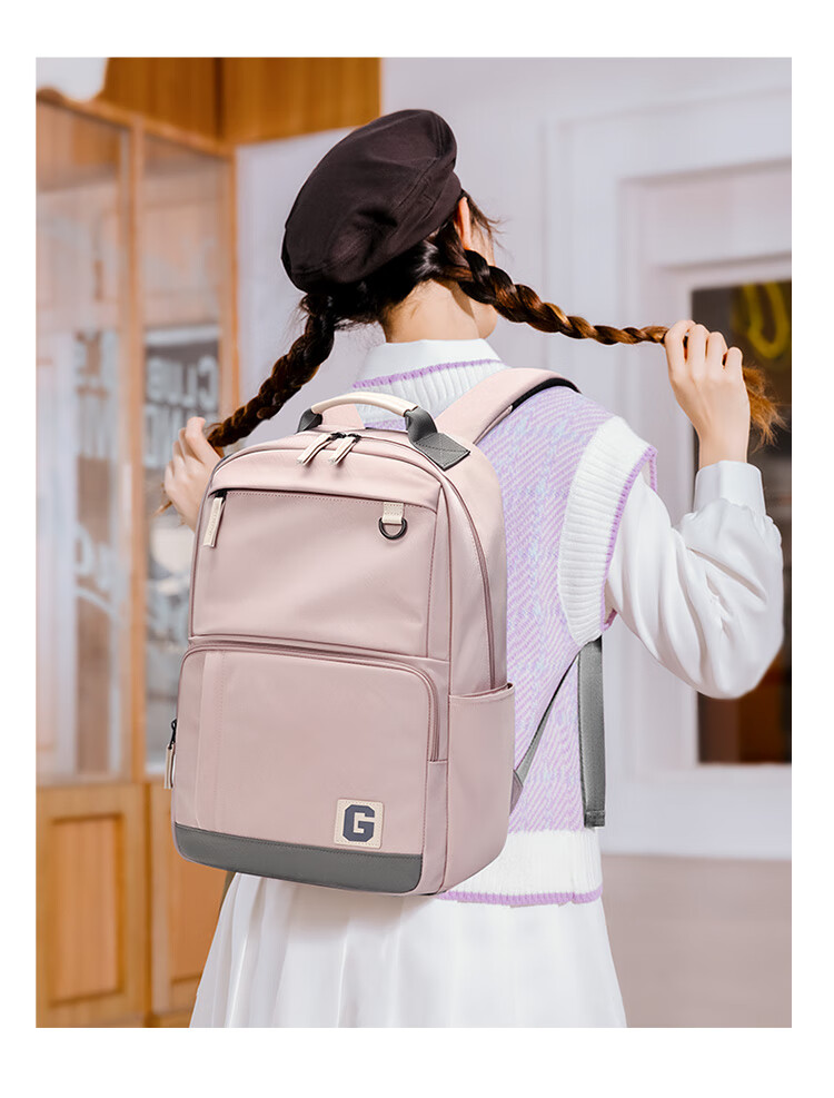 GOLF Backpack for Men, Casual 15.6-Inch Laptop Bag, School Bag for High School And College Students, Travel Bag for Men And Women, Black 31