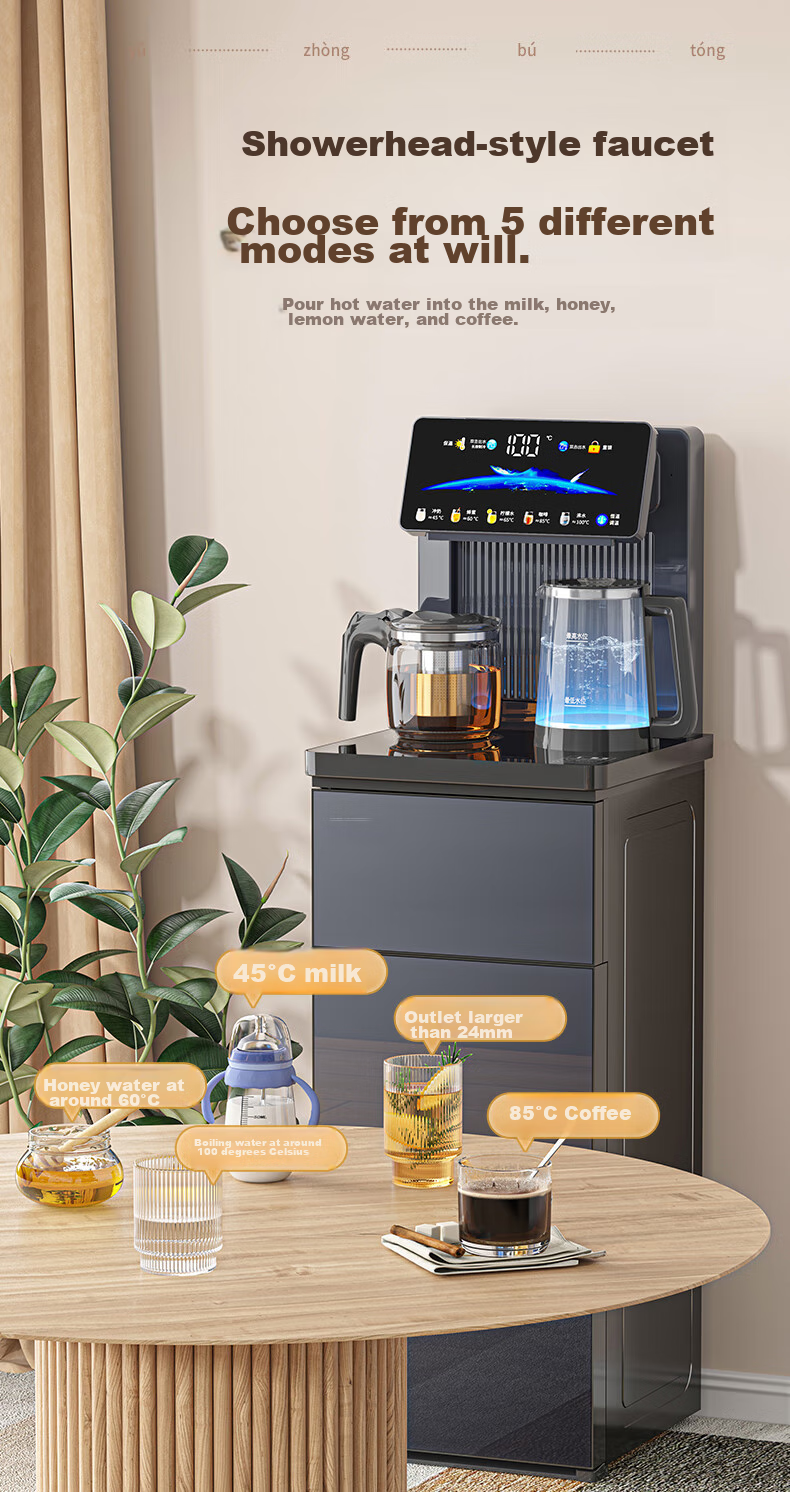 MeiLing Home Water Dispenser with Cooling And Heating Functions, High-End Smart Remote Control, Bottom-Loading Water Tank, Touch Control Large Screen, One-Touch Temperature Selection, Cold And Hot Model MY-C956 7