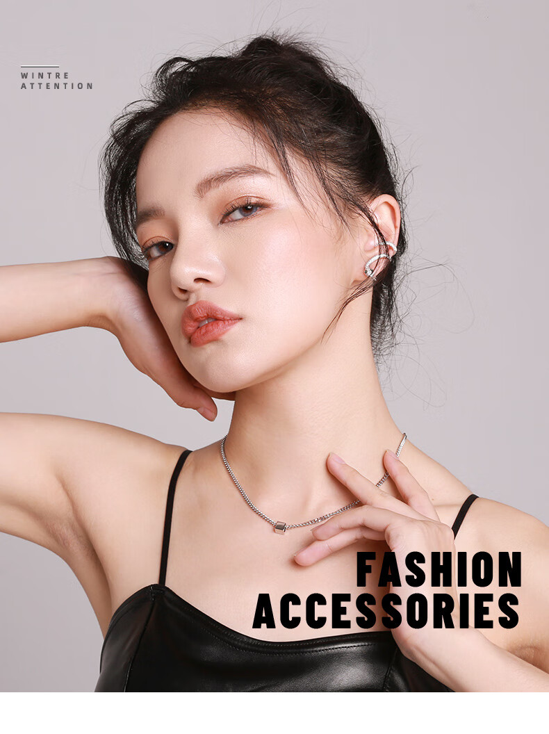 Qlady Snake Ear Studs for Women, 2026 New Year Style, Elegant High-End Bone Studs, Unique Niche Earrings, Luxurious Ear Accessories for Wome 1