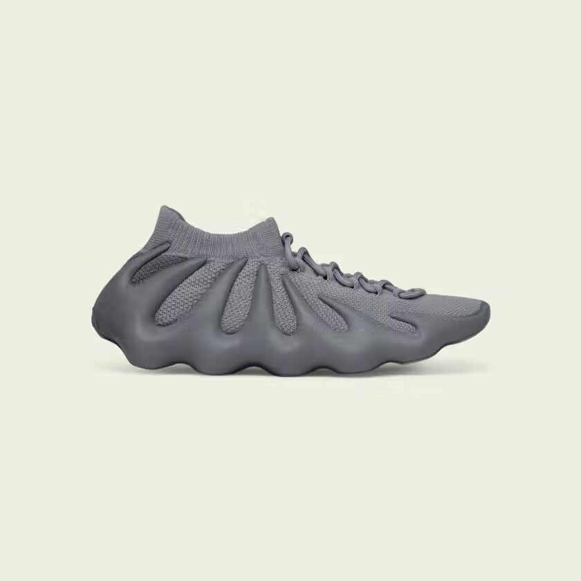 Adidas Trefoil YEEZY 450 Unisex Gray Stone Trendy Casual Shoes ID9446, UK Size 5.5, EU Size 38.5 2
