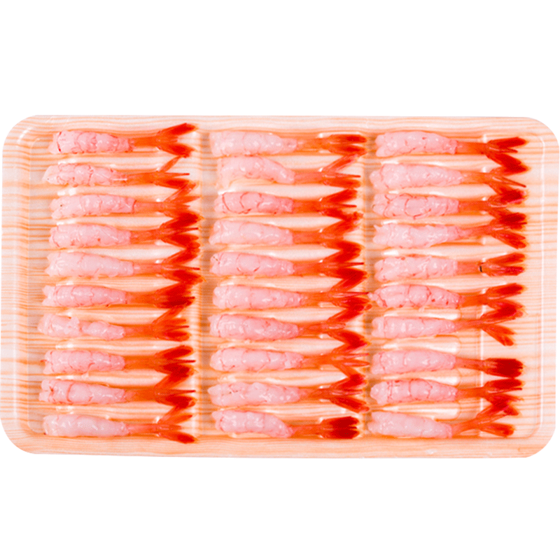 美加佳去壳甜虾刺身27只净重70g  即食生北极甜虾 海鲜水产