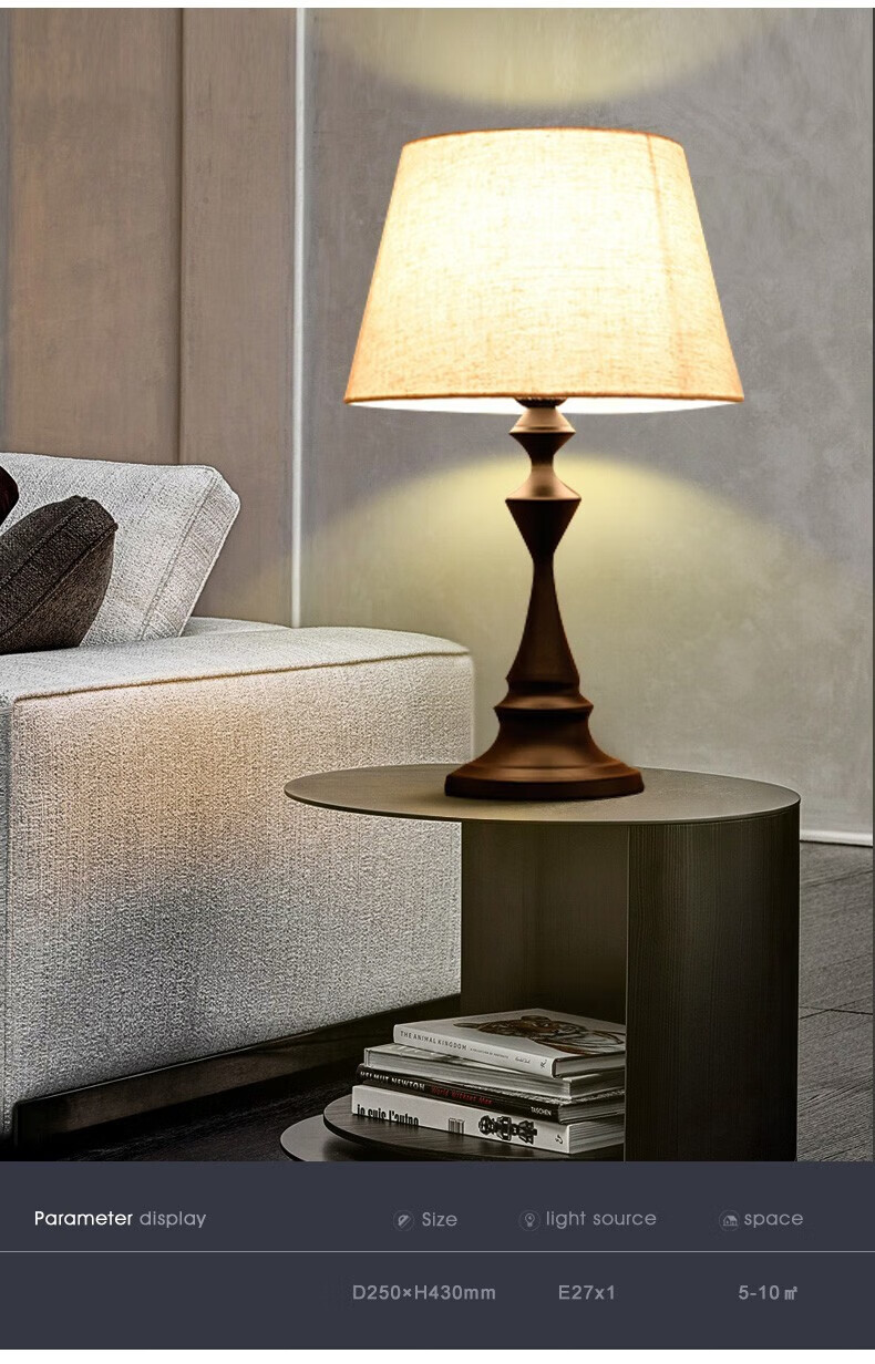 ZIDENG Eggshell 2025 Original Design-Inspired Creative High-End Light Luxury Lamp, Bedroom Bedside Table, Master Bedroom Ambiance Light 1