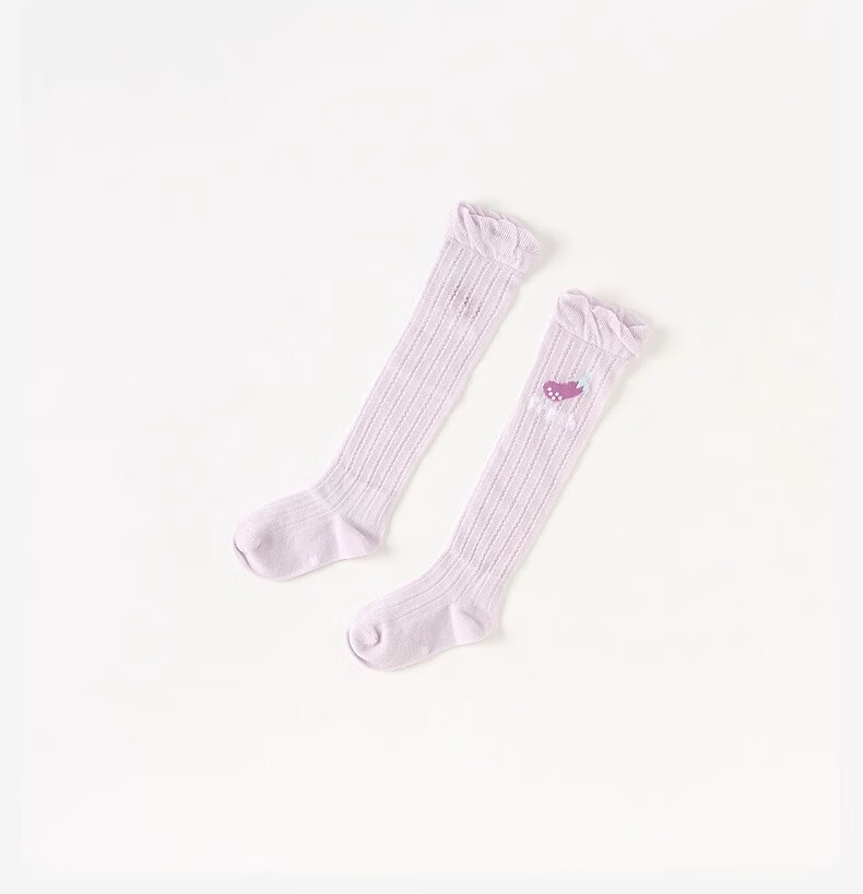 David Bella Children's Long Socks Summer Thin Girls Baby Anti-Mosquito Long Socks 6