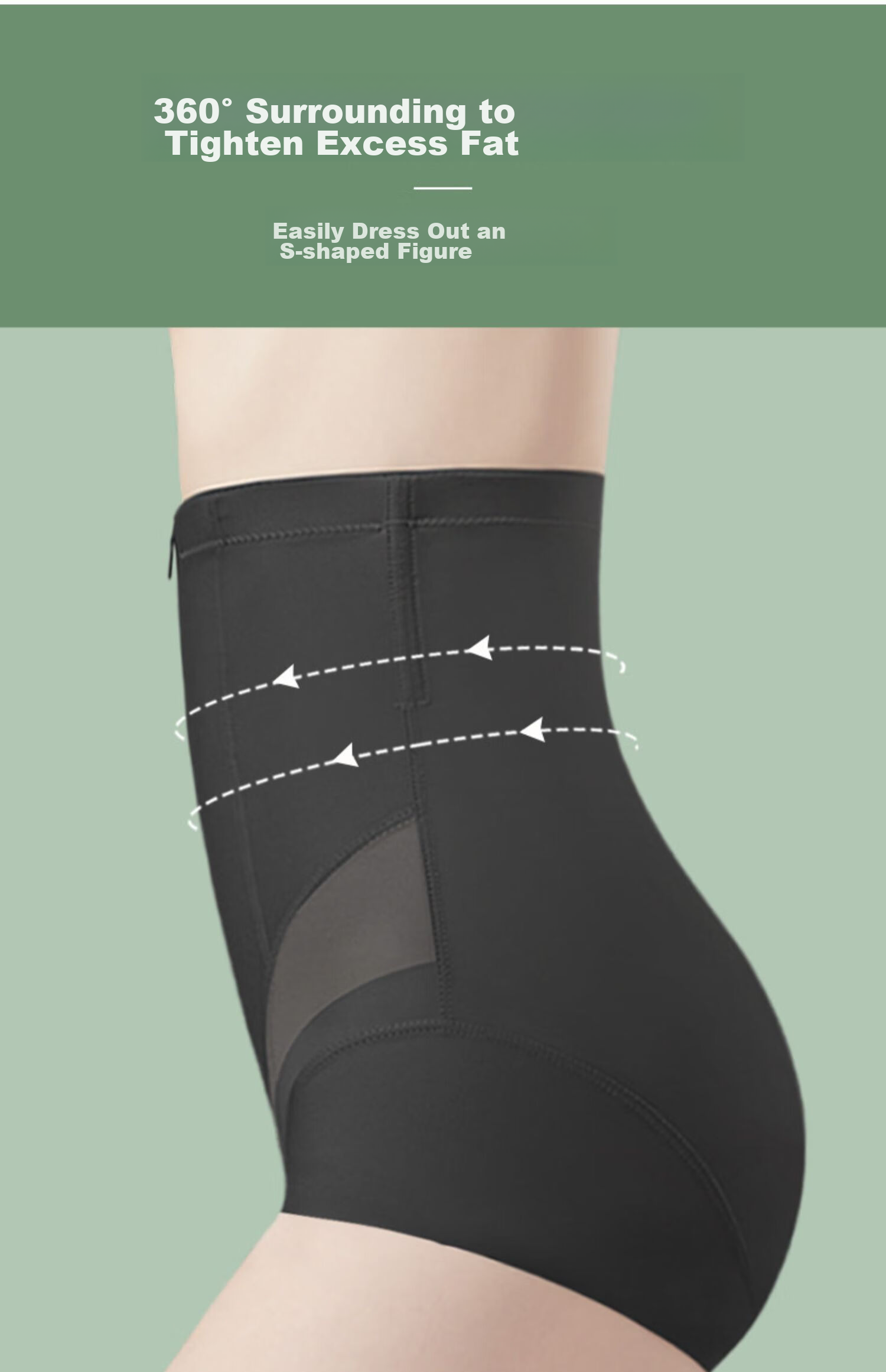 Bejirog High-Waisted Tummy Control And Butt-Lifting Underwear for Women, Summer Thin Style, Powerful Belly Slimming, Postpartum Shaping, Waist-Cinching Shapewear Panties 4