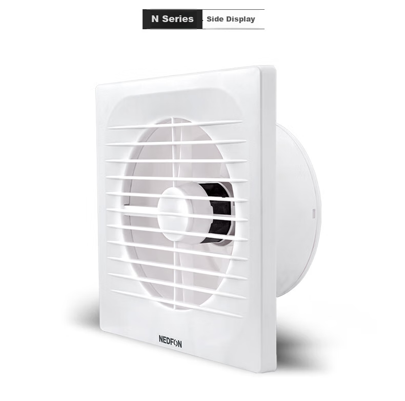 Nedfon APC15-2S Wall-Mounted Exhaust Fan, 6-Inch Round Hole Ventilator, Bathroom Air Exchanger, Window And Wall Kitchen Exhaust Fa 14