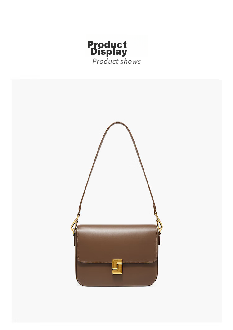 FOXER Top-Grain Leather Women's Handbag, Large Capacity Shoulder Bag, Crossbody Bag, Light Luxury Valentine's Day Gift 17