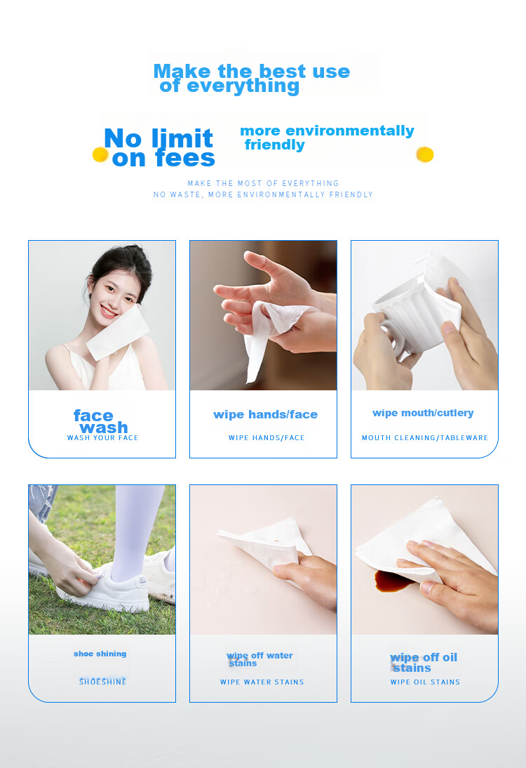 ITO Disposable Facial Cleansing Wipes, Pull-Out Style, 80 Sheets * 3 Packs, Makeup Remover, Wet And Dry Use, Soft Cotton Wipes, Gift for Wome 10