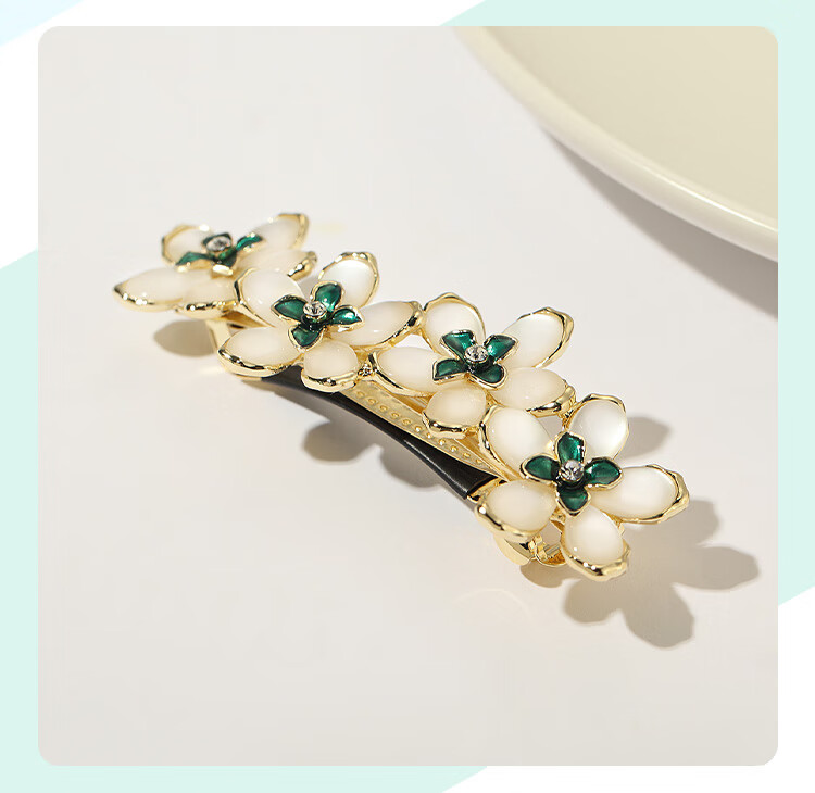 CHIMERA Cat's Eye Hair Clip for Women, High-End Barrette, Side Clip, Back of Head Clip, Mid-Autumn Festival Gift 15