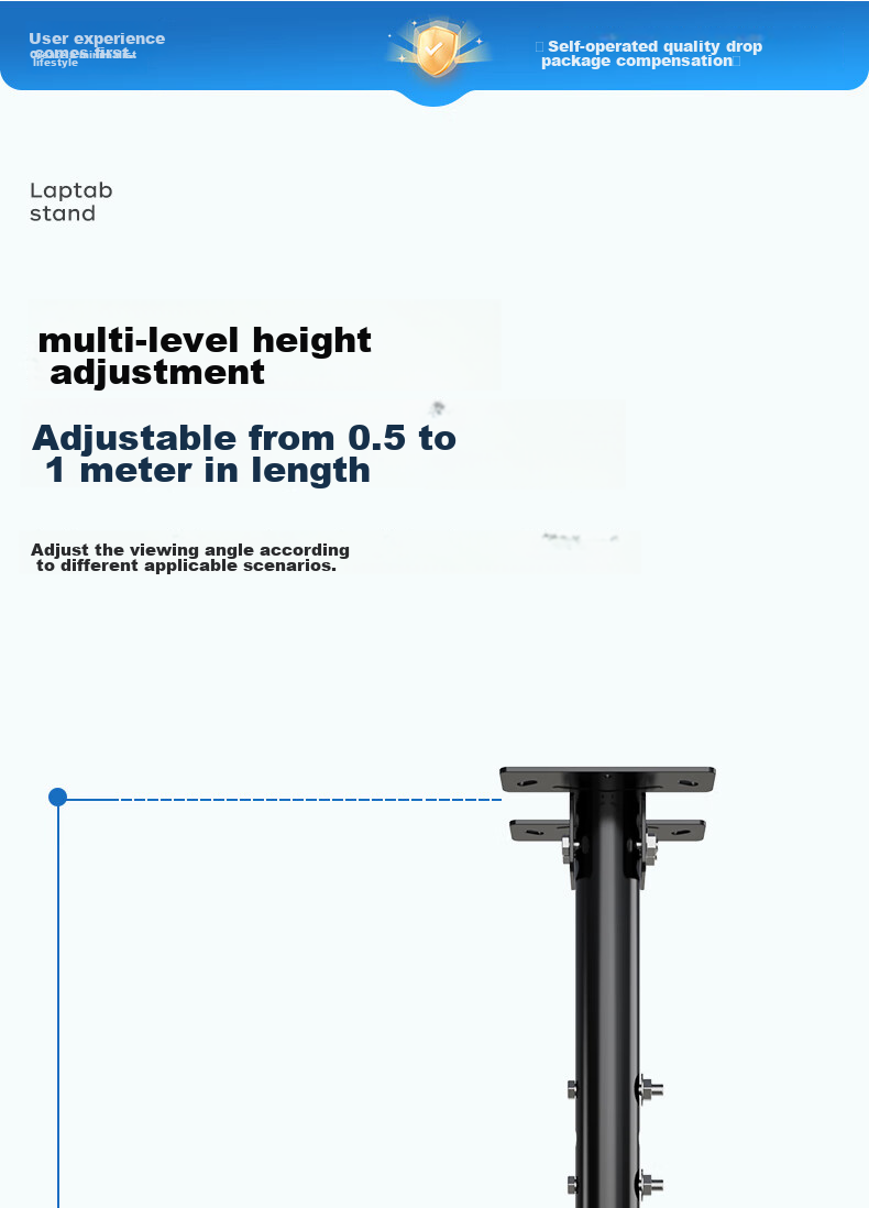 Muhouyingxiong TV Wall Mount Bracket, for 26-65 Inch TVs, Rotating Mount, 360-Degree Rotation, Ceiling TV Mount, Ceiling-Mounted TV Bracket 19