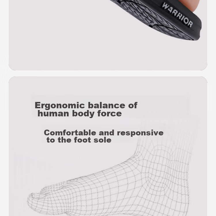 Huili Slippers, Comfortable for Stepping on Poop, Sports Bathroom Indoor Outdoor Wear, Non-Slip Sandals for Men, HL3980 Black And Gray, Size 46-47 8