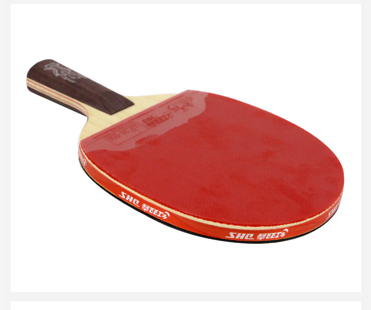 DHS Kuangbiao Long PRO Gift Box Set, National Champion Kuangbiao Rubber-Padded Finished Table Tennis Racket, HP01 Straight Handle Ping Pong Paddle 8