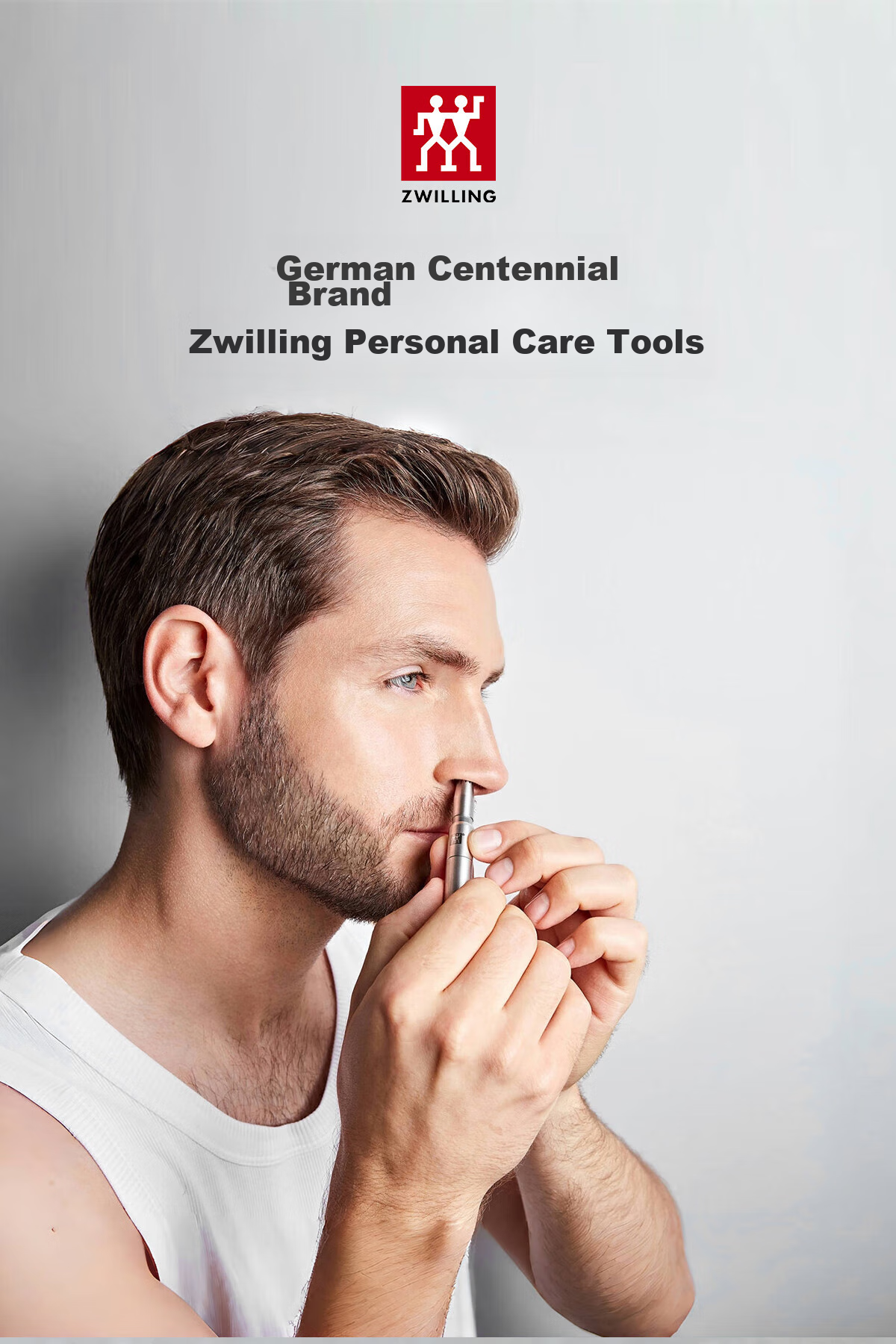 ZWILLING Nose Hair Trimmer And Nail Clipper Three-Piece Set for Men, Including Nail Clippers And Tweezers, Mid-Autumn Festival Gift Package 1