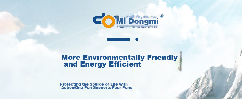 Dongmi Gel Pen, Baote Bottle Push-Button 0.5mm Signature Pen, Dongmi Bullet Tip, Essential for Primary And Secondary School Students, Office Use, Large Capacity, Exam Writing Pen, Transparent Barrel, Blue, 3 Pcs DM932 1