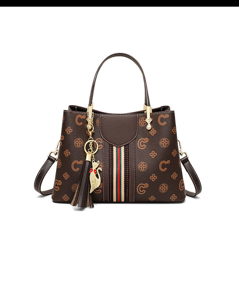 C.BANNER Handbag, Women's Bag with Large Capacity, Mom Bag for Middle-Aged Women, Crossbody Tote Bag, Brand Birthday Gift for Girlfriend on May 20 7