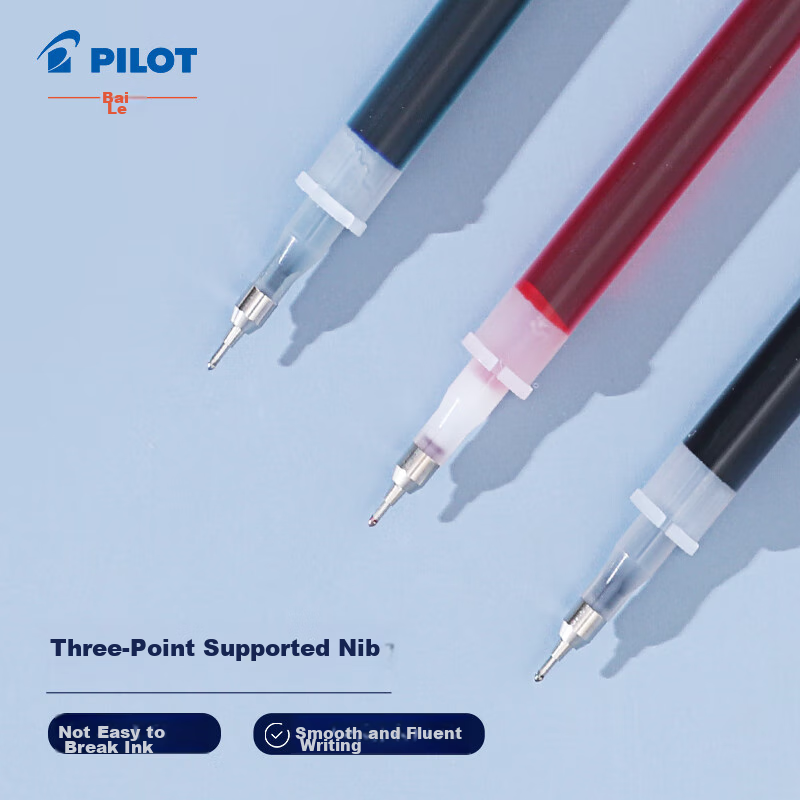 PILOT Gel Pen Refill, Signature Pen Refill, Handwriting Practice Pen Quick-Drying Refill, Compatible with BLLH-20C Ink Cartridge BLS-HC3 0.3mm Blue Single Piece
