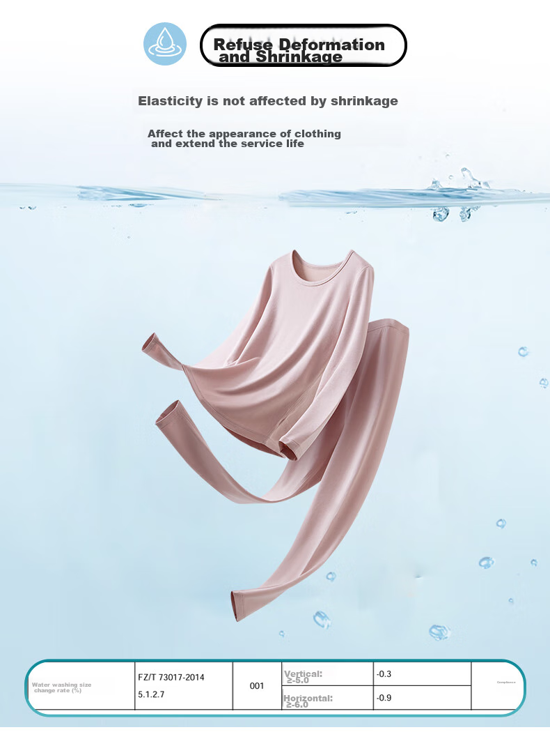 Yiershuang [Containing Cashmere And Silk] Women's Thermal Underwear Set, Cotton Base Layer Autumn Top And Pants for Wome 16
