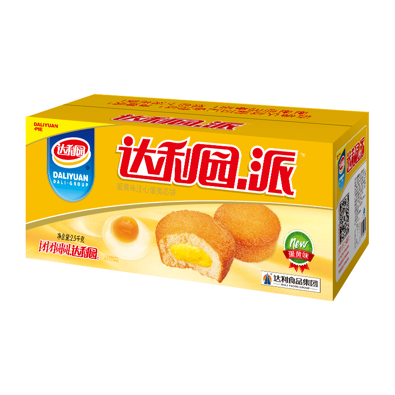 达利园蛋黄派5斤整箱独立小包装面包休闲零食蛋糕（新老包装随机发货）