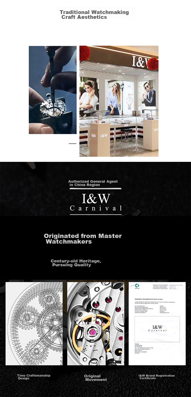 Aiwochi Swiss IW Men's Watch, Fully Automatic Mechanical Watch, 2026 New Model, Official Authentic Luxury Brand, Top Te 2