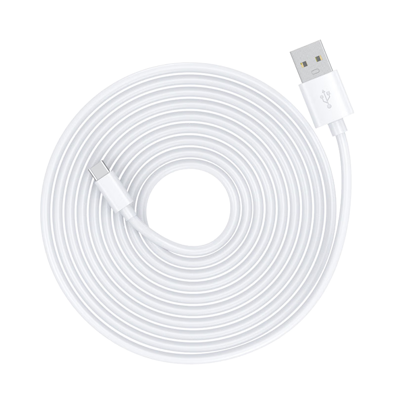 Chaofan Power Extension Cable for Xiaomi Camera, Compatible with Xiaobai 360, Huawei, TP-Link, Skyworth, Dahua, Hikvision, Yingshi Surveillance Cameras, Android Charging Cable, 8 Meters