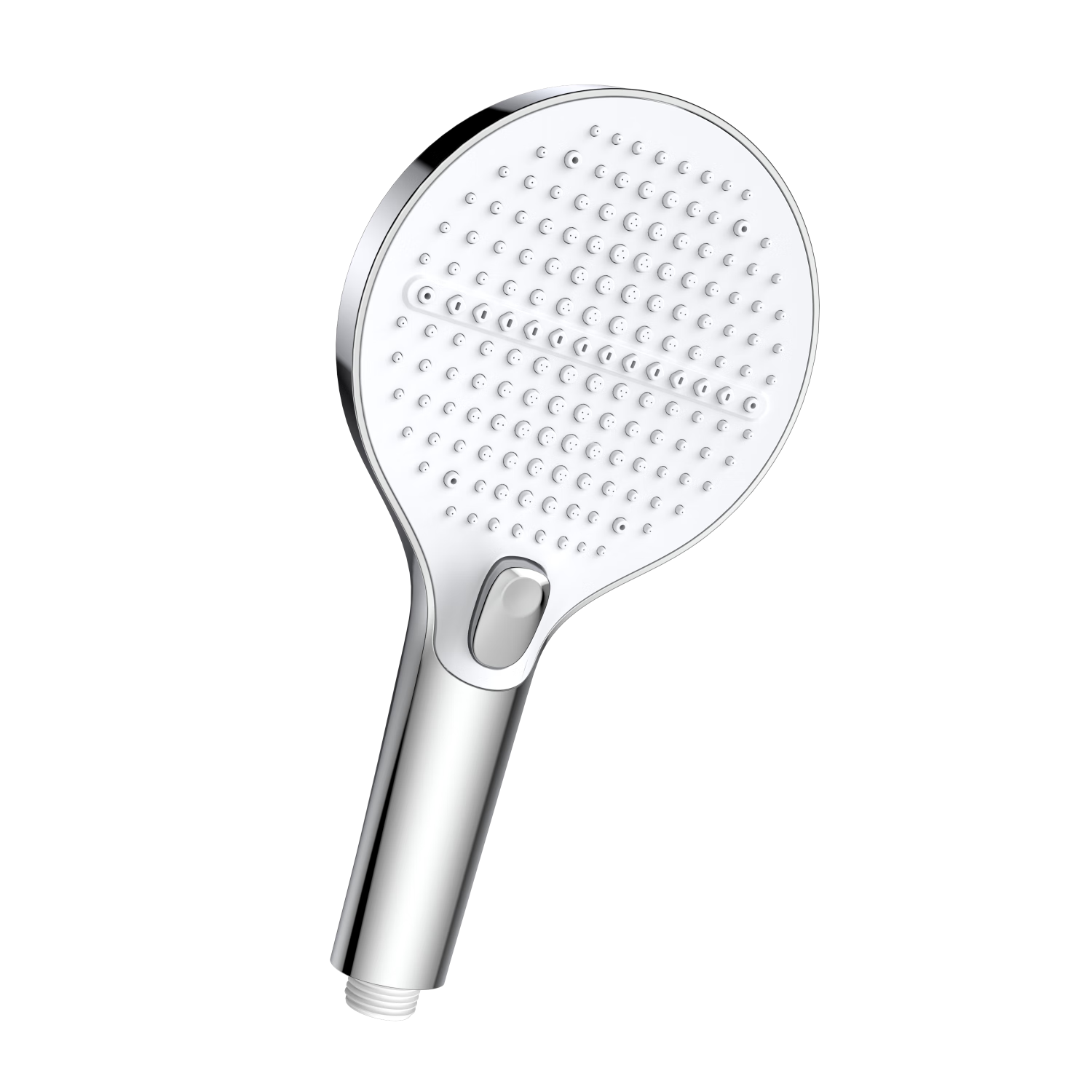 MICOE Pressurized Shower Head, Multifunctional Handheld Shower Sprayer with Single Hole And Three Outlets, Silicone M-HS11Y