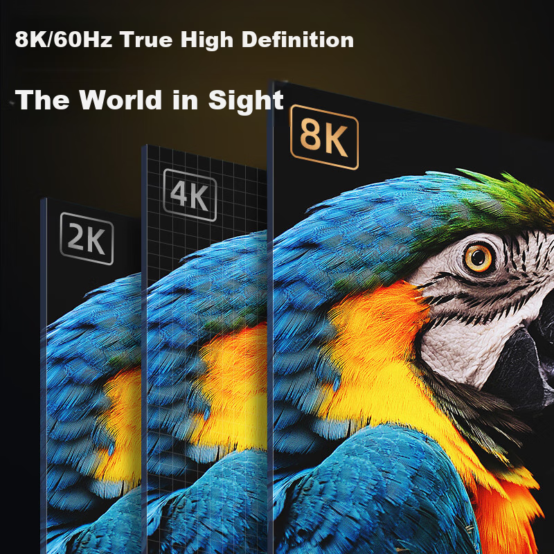 Адаптер BIAZE Type-C to DP 1.4, 8K60Hz/4K240Hz, кабель-конвертер для зеркалирования экрана, Thunderbolt 4 для ноутбуков Apple и Huawei, расширение монитора, 2 метра