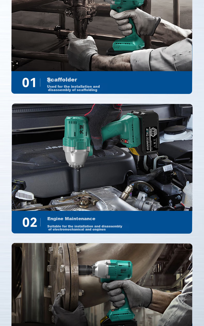 Dayi Electric Wrench, Lithium Battery Brushless Wrench, A3 Lithium Battery Rechargeable Impact Wrench, Air Gun, Genuine Product, 2106G-5 5