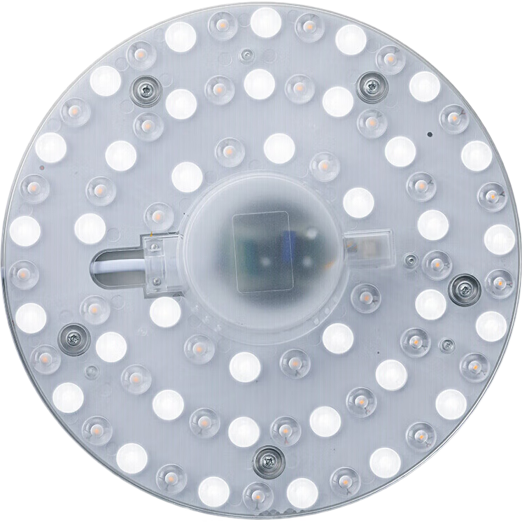 NVC LED Ceiling Light Panel, Replacement Light Source, Light Beads, Bulbs, Circular Light Board, 40W, Tri-Color, 3000K-6500K
