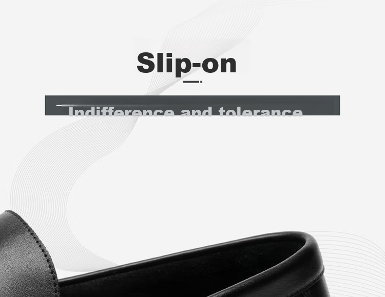 Goldlion Men's Loafers, Slip-On Shoes, Lightweight And Comfortable, Business Casual Shoes, G567310469AAB, Black, Size 41 8