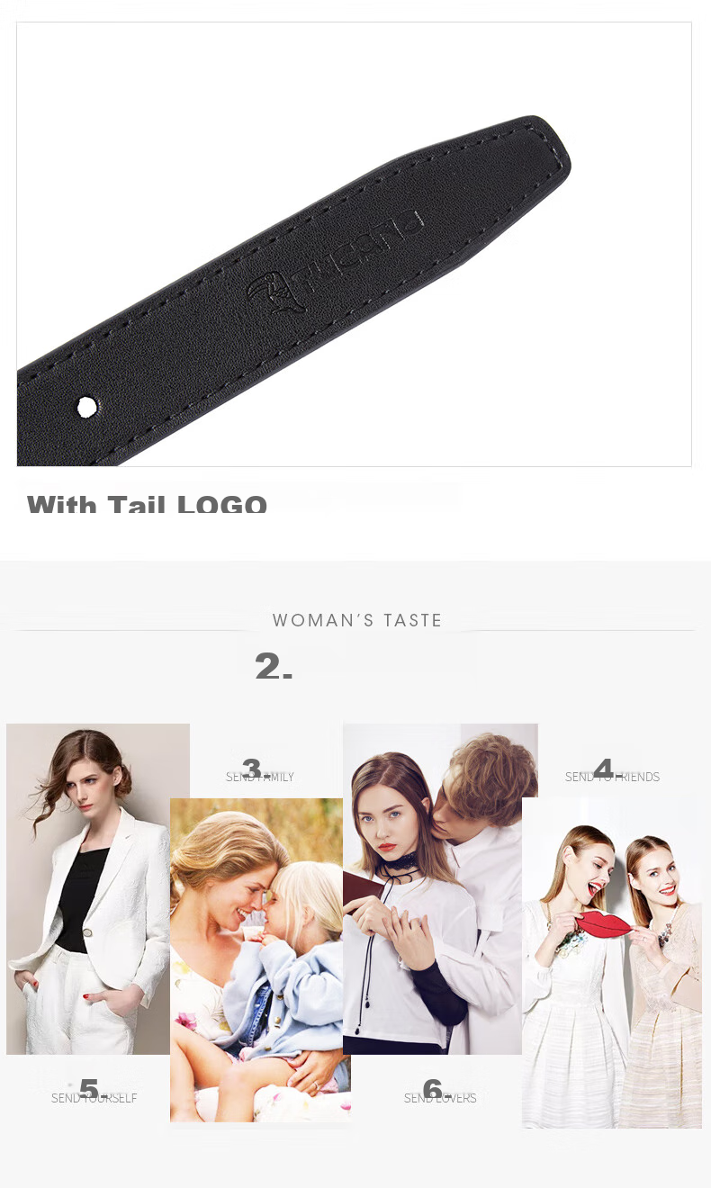 TUCANO Genuine Leather Belt with Pin Buckle for Women, Versatile Waistband, Fashionable Decorative Belt, Practical Birthday And 520 Gift 16