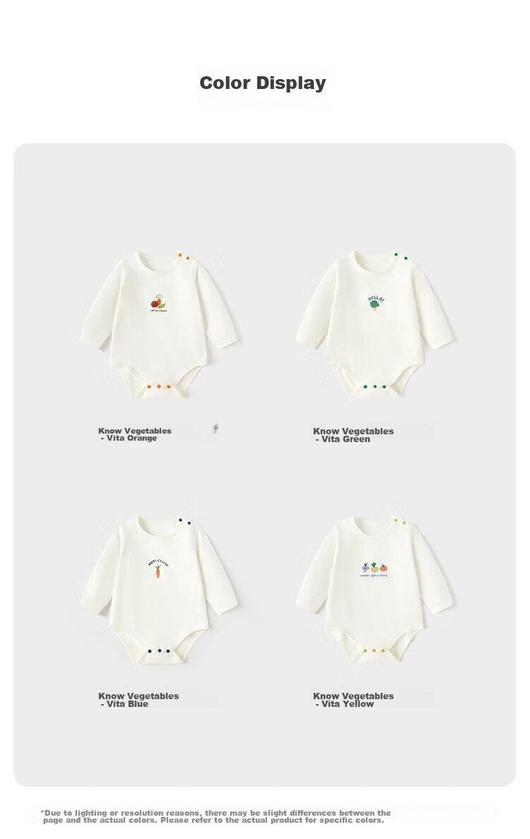 Babylove [Anxinrou] Baby Romper, Spring And Autumn Pure Cotton Infant Clothing, Triangle Onesie, Baby Bodysuit, Home Wear 15