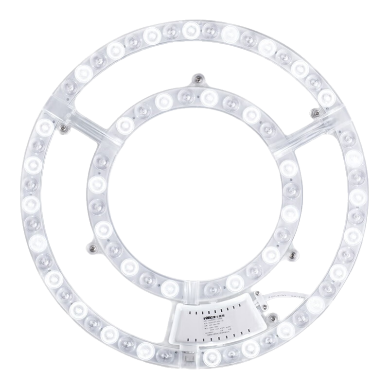 NVC LED Ceiling Light Panel, Replacement Light Core, Magnetic Light Source Module, Circular Lamp Tube, 62 Watts, Cool White 6500K