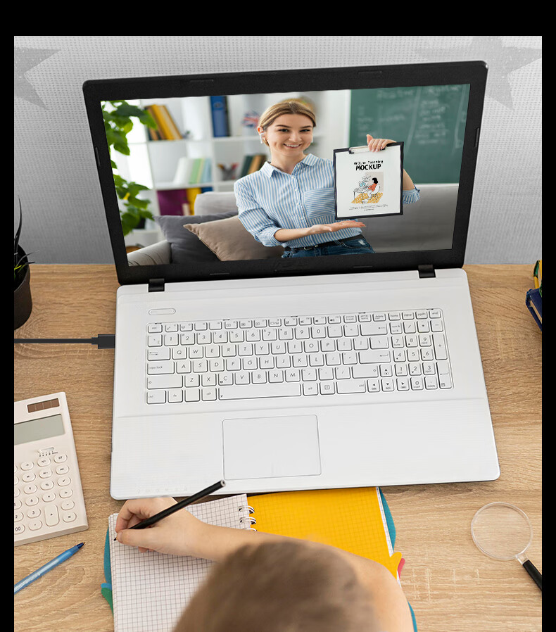 CZUR FancyS Video Display Stand for Online Classes, Calligraphy And Painting Training with Microphone, Recording, Video, Photo Capture for Live Lessons, Object Projection, 4K Capture A3/A4 6