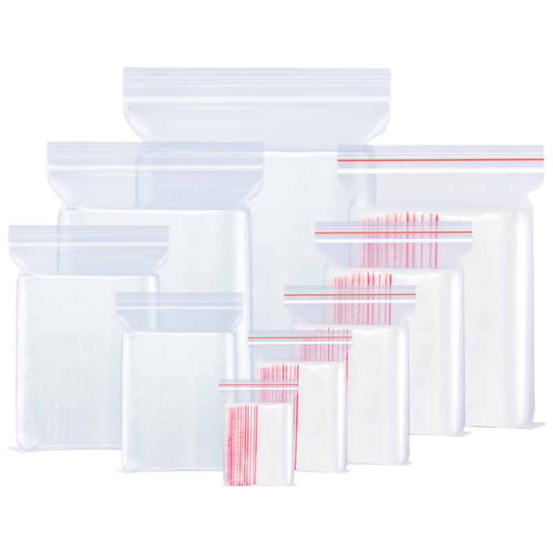 Dengbi Food Self-Sealing Bags, Size 6, 12*17cm, Thickened 10 Microns, Sealing Bags for Packaging And Enclosure