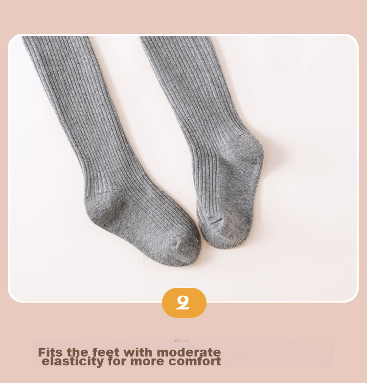 LangSha Children's Leggings, Girls' Thin Spring And Autumn Socks, Big Kids' Pantyhose, Versatile Dance Socks for Girls 14
