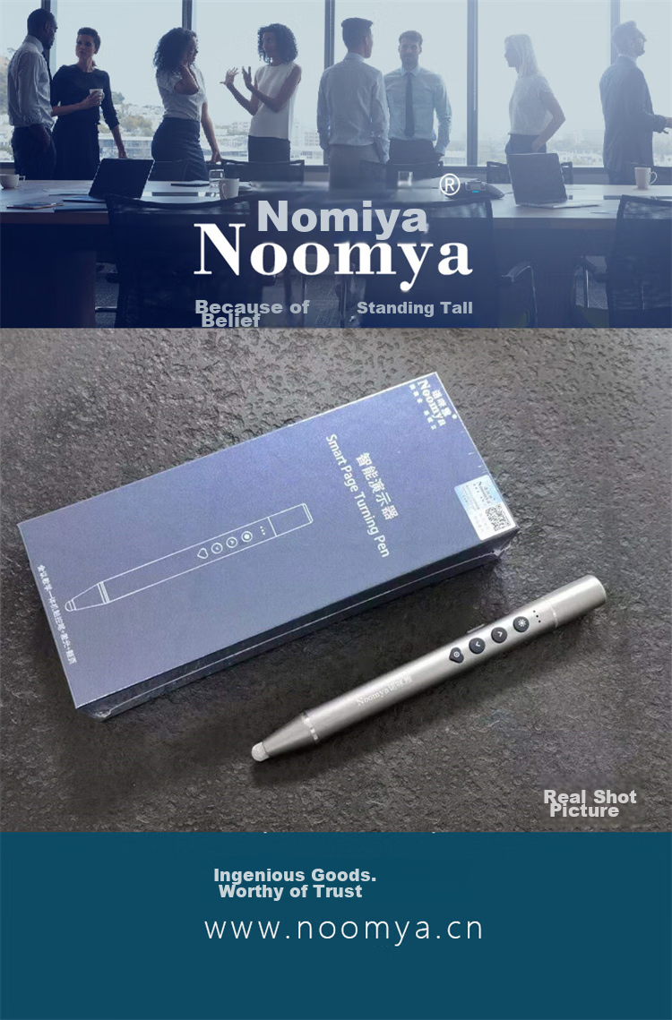 Noomya N99 AI Voice Typing Wireless Amplified Page-Turning Pen with Microphone for Teachers, Multifunctional Page-Turning Pen with Microphone, Laser Pointer, Whiteboard Writing And Line Drawing 11