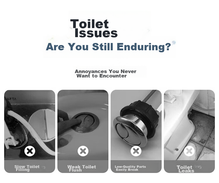 Pollock Toilet Inlet Valve, Toilet Accessories, Bathroom Toilet Water Inlet Valve, Universal Water Tank Inlet, Adjustable Water Flow JSF 3