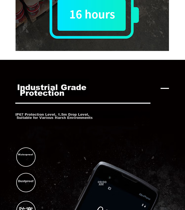 Seuic CRUISE GE2 Handheld Data Terminal PDA Android Collector Industrial Mobile Phone Telecom Warehouse Inventory Wireless RF Gun Dongda Integrated GE2 9