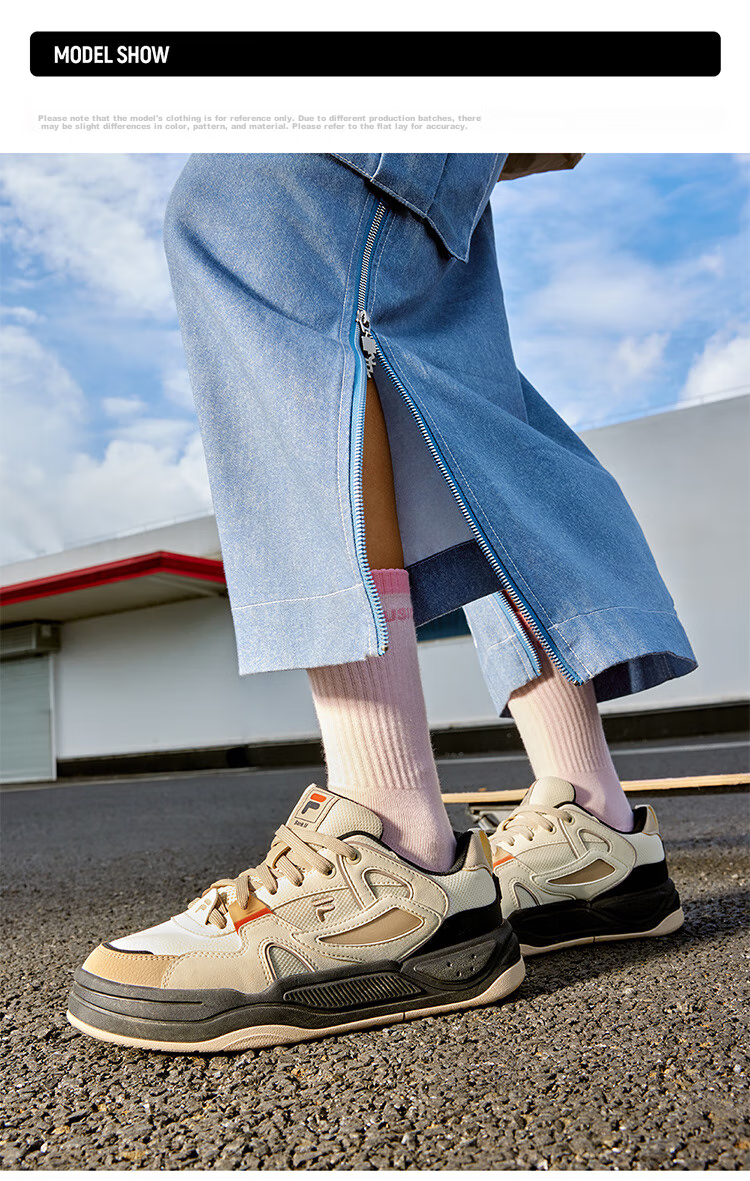 FILA FUSION Official Trendy Brand Women's Shoes, BANK II Professional Skateboarding Shoes, Winter Sports Shoes, Sneakers 4