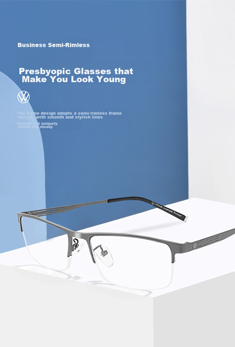 Volkswagen German, Volkswagen Reading Glasses for Men, High-Definition Anti-Blue Light Genuine Imported Eyeglasses W619-200 4
