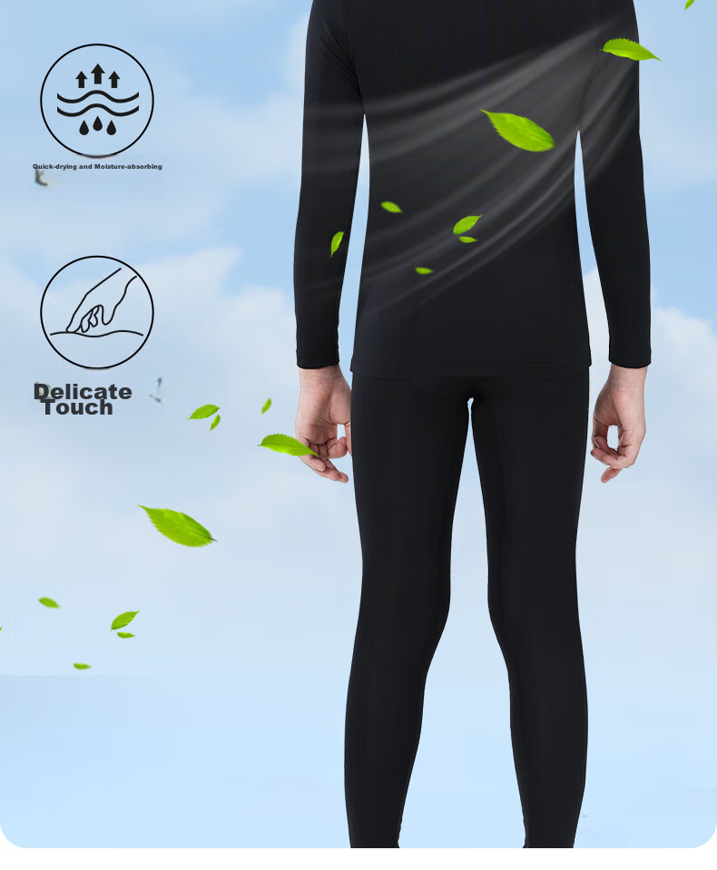 Li-Ning Children's Compression Training Suit, Quick-Dry, for Ages 6-12, Autumn And Winter Sports Set, Breathable Basketball Base Layer, Football, Badminton Uniform 14