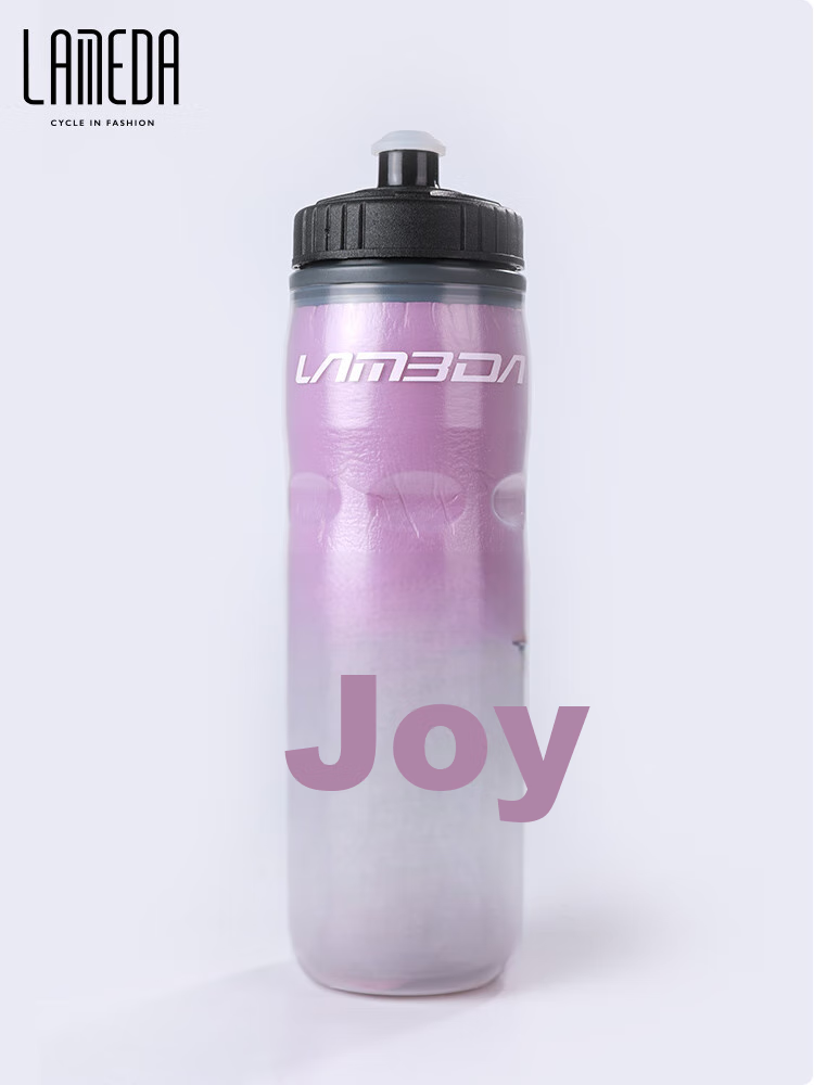 Lameda Double-Layer Insulated Cycling Water Bottle for Road Bikes, Mountain Bikes, And Outdoor Use - White 630ML 2