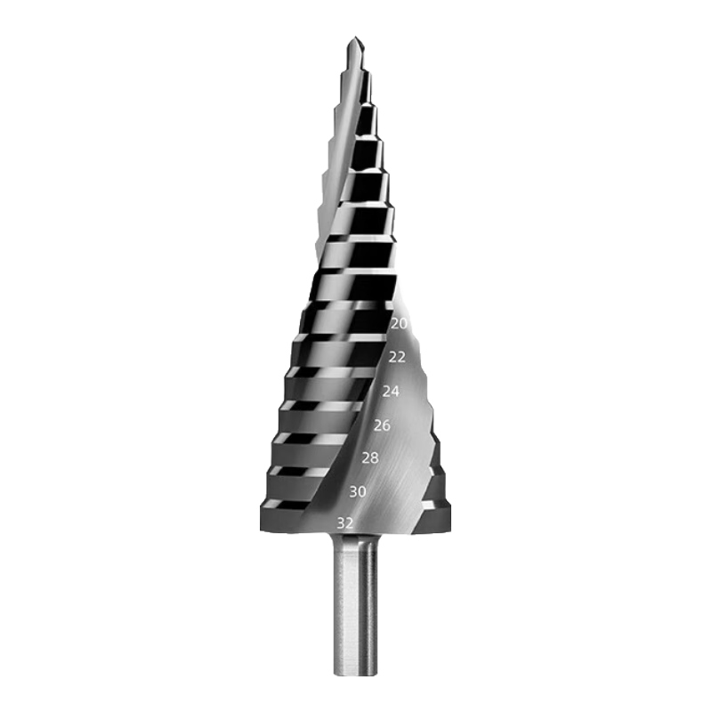 HUHAO Cobalt-Containing Step Pagoda Drill Bit High Hardness Iron Plate Stainless Steel Metal Hole Opener Drilling Conical Hole Opener And Hole Enlarger