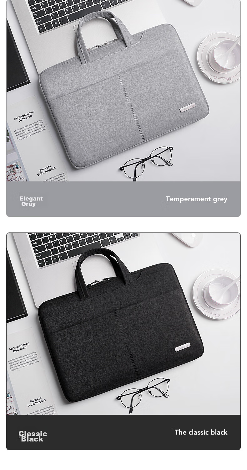 DiYiGongFang Laptop Bag Suitable for Huawei MateBook 14, Handheld Bag for Apple MacBook 13-Inch Sleeve, Protective Case for Lenovo Xiaoxin Air/Pro, Unisex 11
