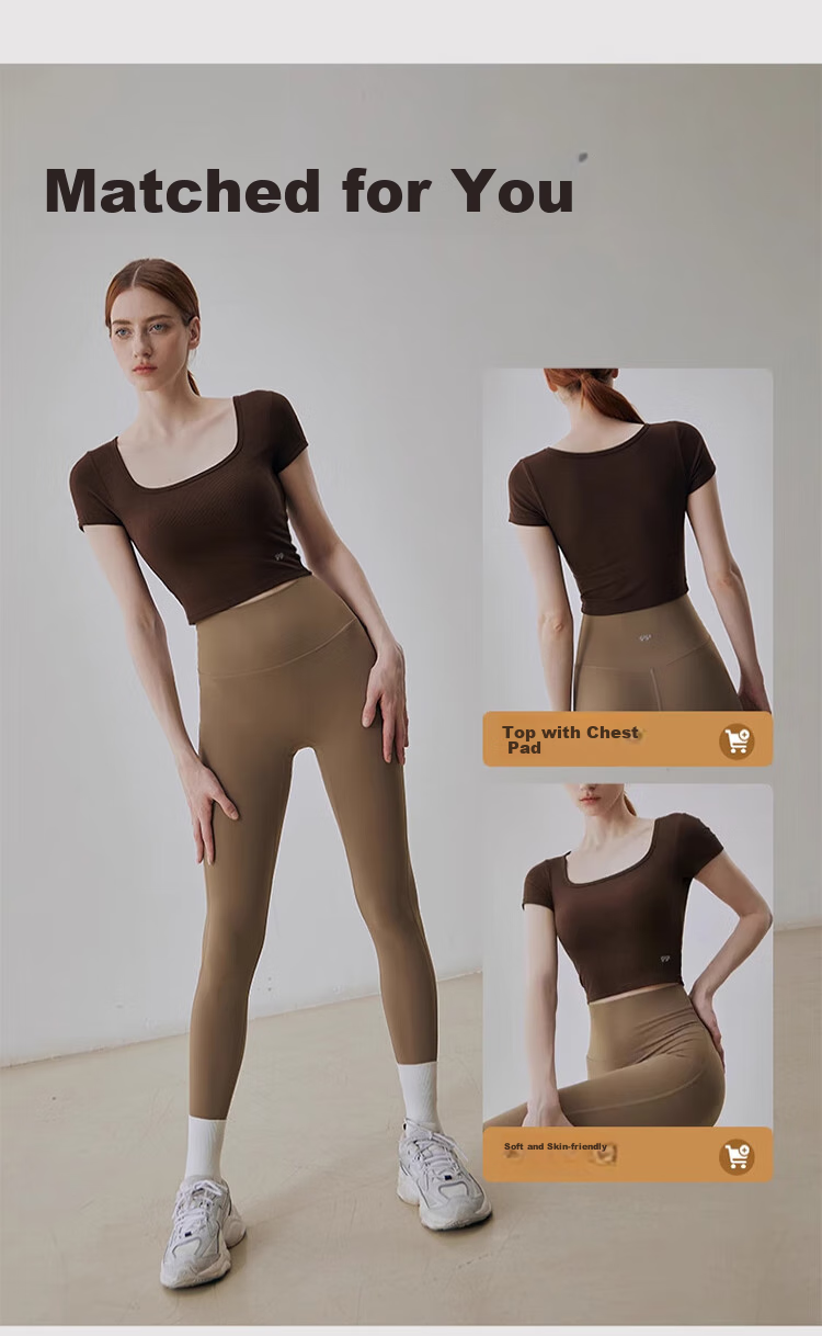 Gigt Yoga Pants for Women, High-Waisted Tummy Control And Butt-Lifting Shark Leggings for Autumn Fitness Workouts 15