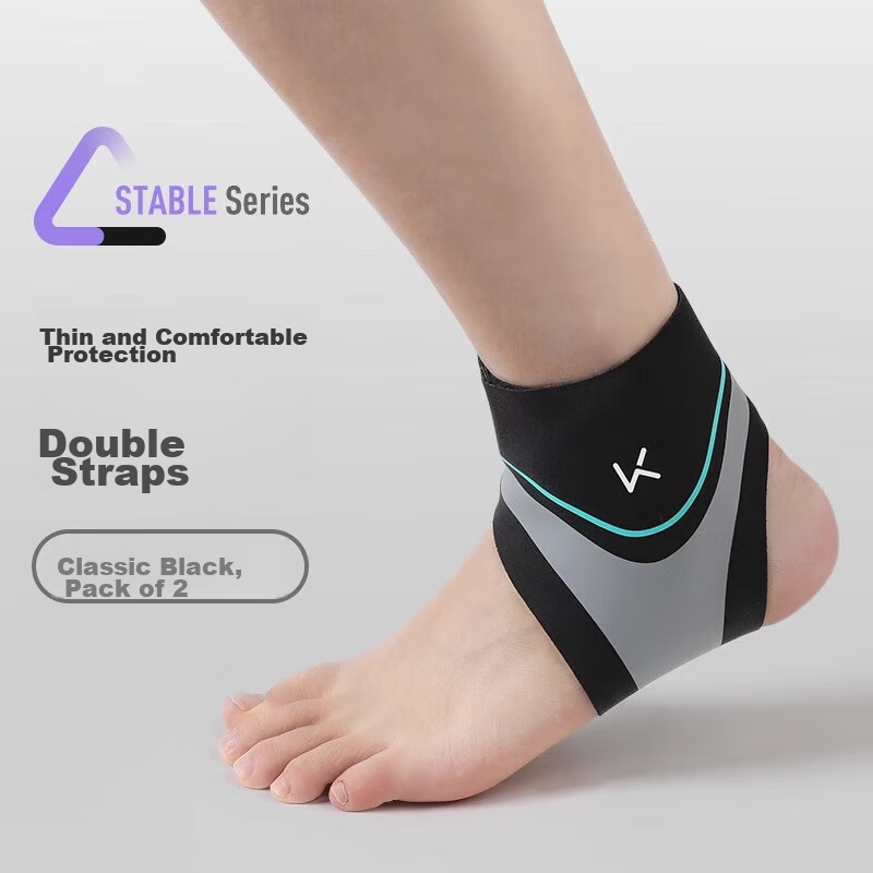 Keep Ankle Brace [3A Antibacterial] Anti-Sprain Ankle Support for Sprain Recovery And Joint Protection, Professional Fixation, 2-Pack S/M