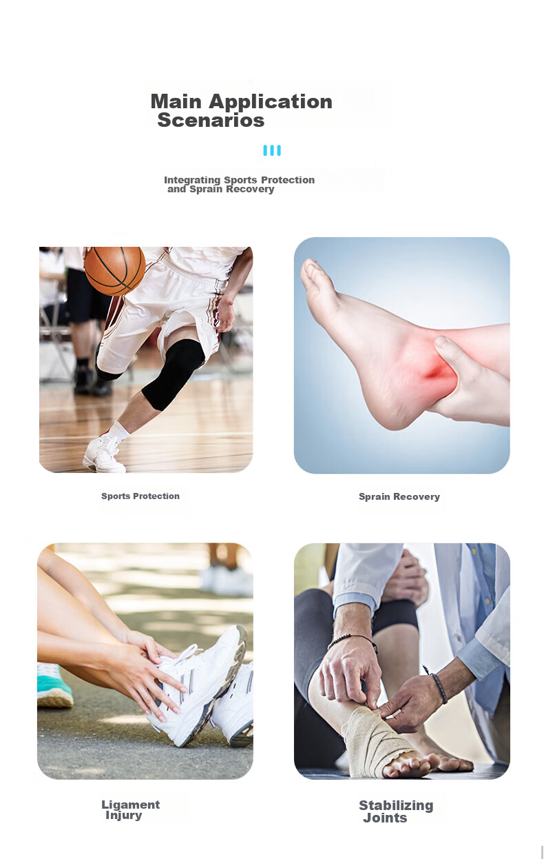 Bestray Ultra-Thin Ankle Brace for Sprains, Post-Injury Sports Basketball Wrist Support, Lightweight Ankle Protection Sleeve 6