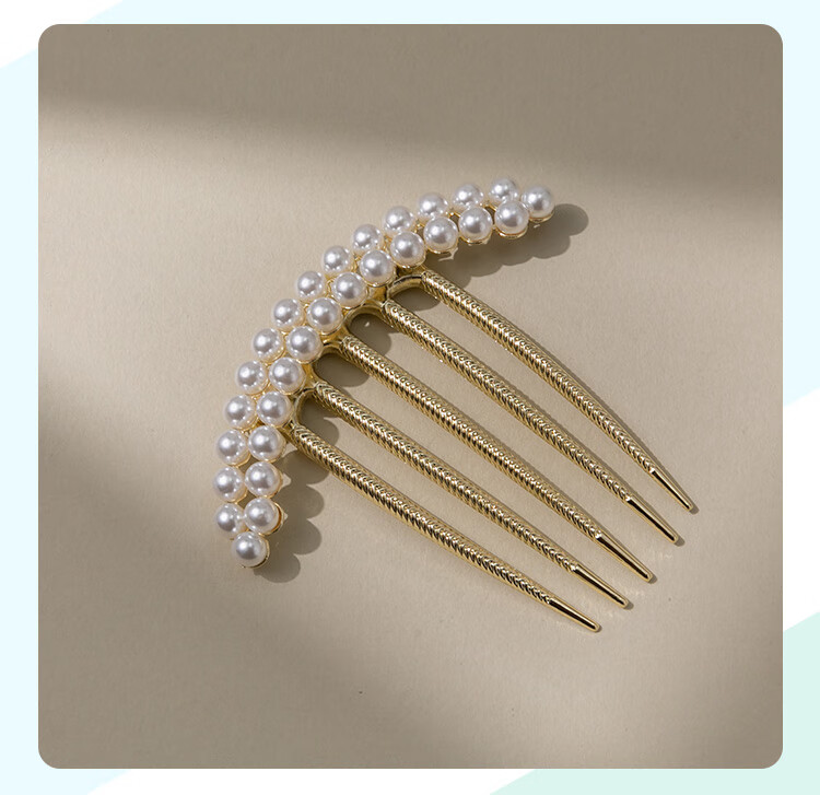 CHIMERA Hair Bun Maker, Back-Of Hair Clip, High-End Hair Accessory for Women, Hair Comb, Birthday Gift for Girls 15