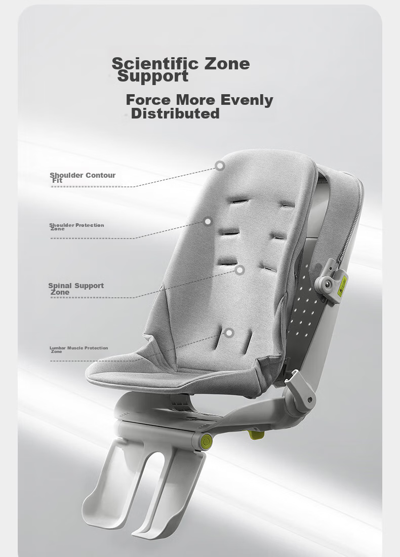 Babycare First-Class Stroller, High Landscape Baby Walker, Lightweight Foldable Reclining Forward And Reverse, Time Silver 11